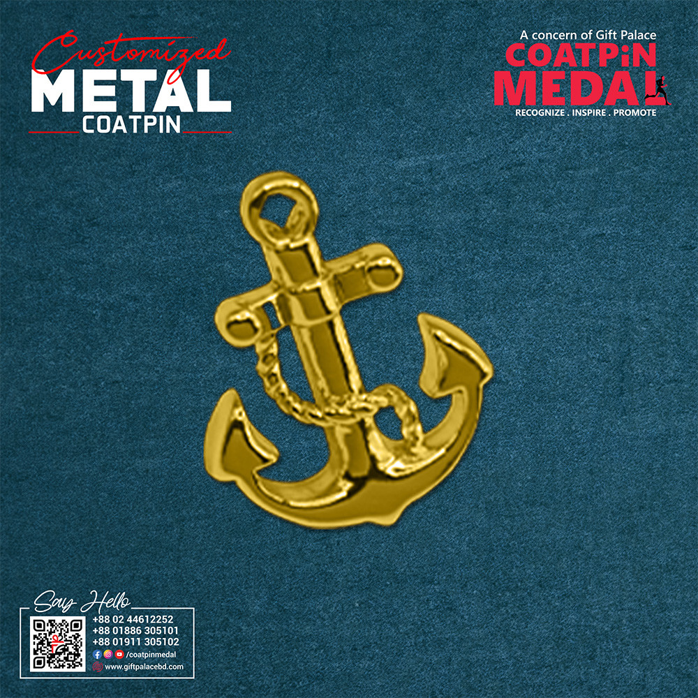 Customized Metal Coat Pin – Any Design, Color & Shape | Made in China