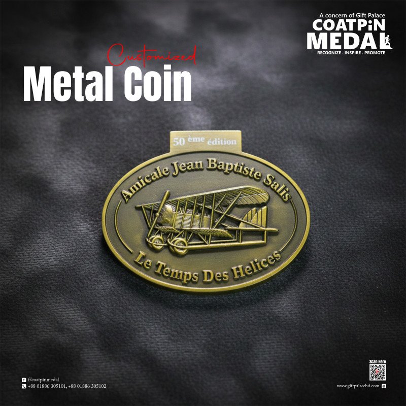 Customized Metal Coin– Any Design, Color & Shape | Made in China