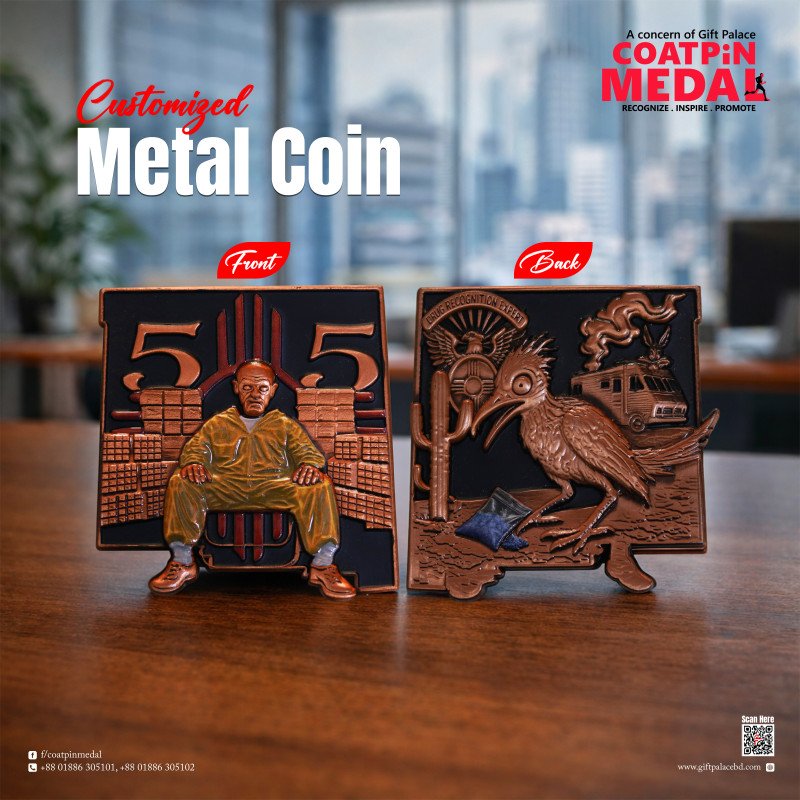 Customized Metal Coin– Any Design, Color & Shape | Made in China