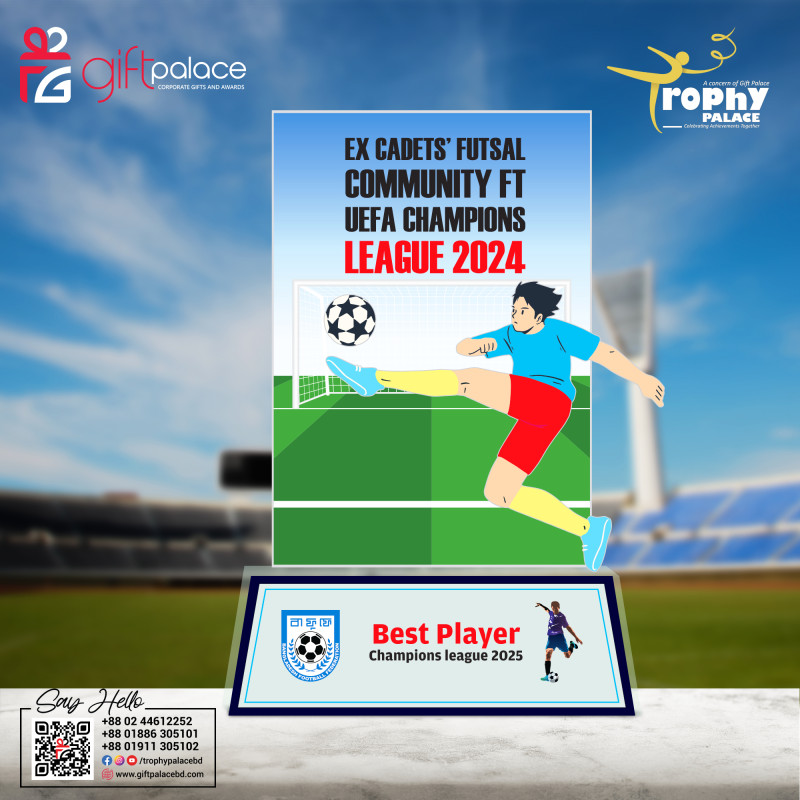 Acrylic Football award-AC-253