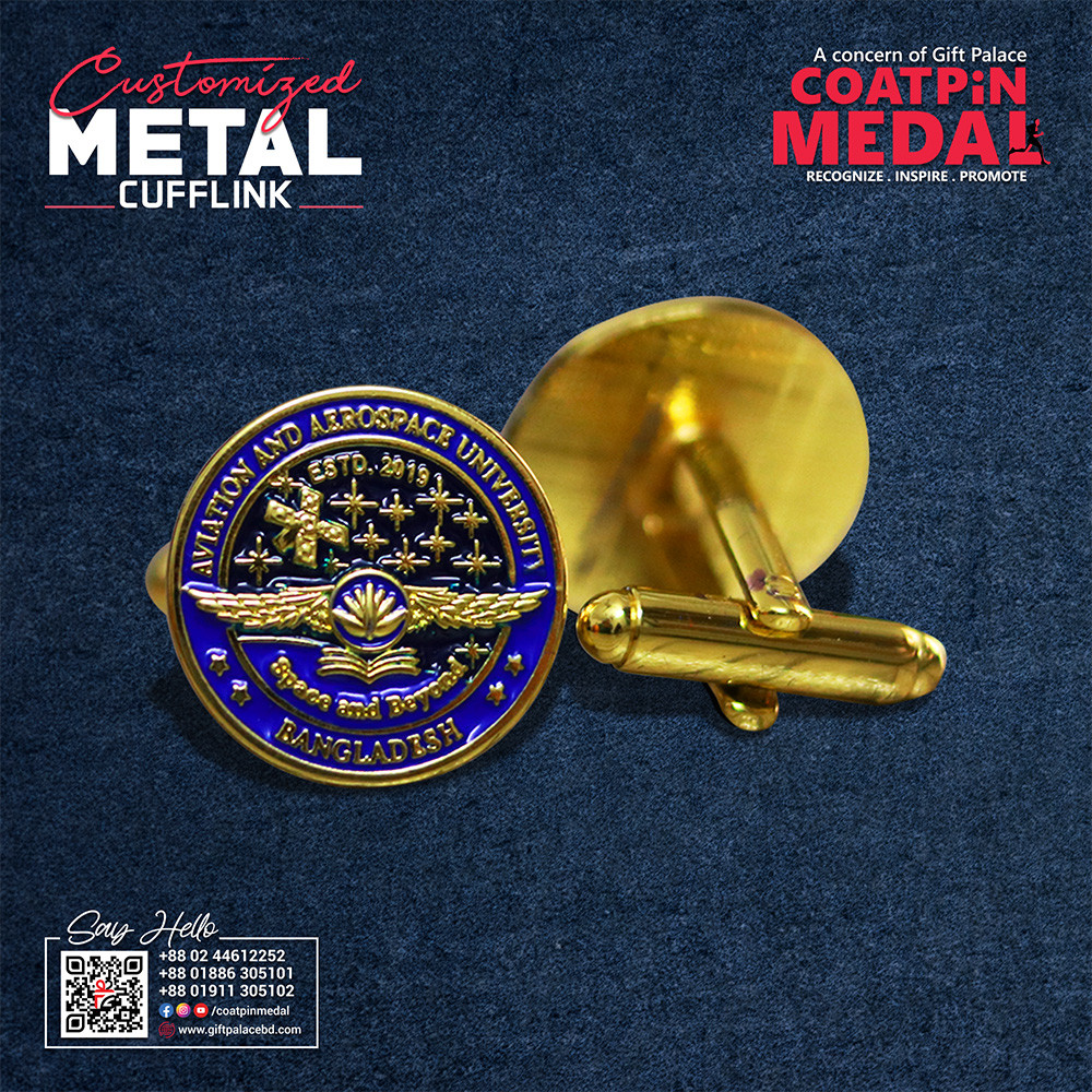 Customized Metal Cufflinks – Any Design, Color & Shape | Made in China