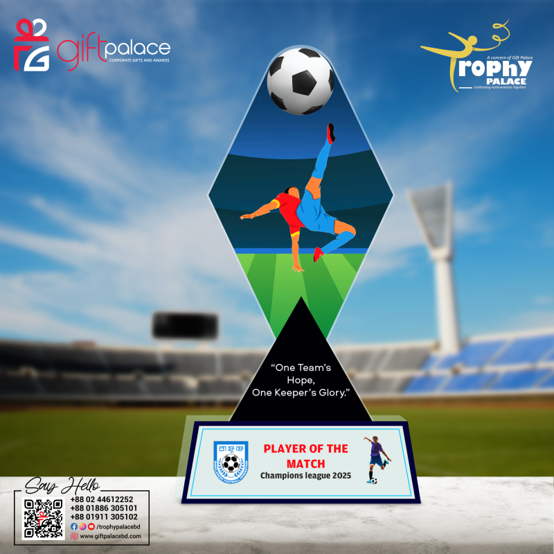 Acrylic Football award-AC-256
