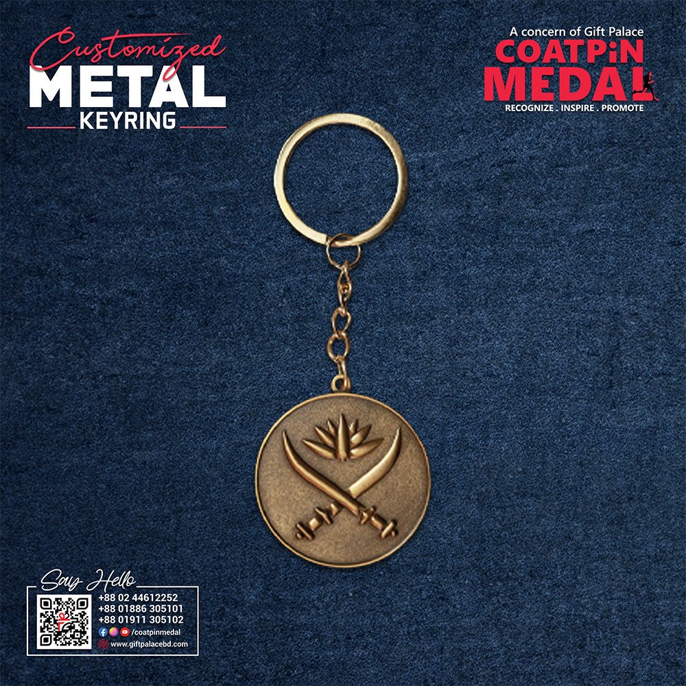 Custom Keyring for Corporate Gifts & Promotional Use