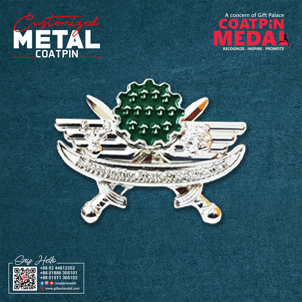 Customized Metal Coat Pin – Any Design, Color & Shape | Made in China