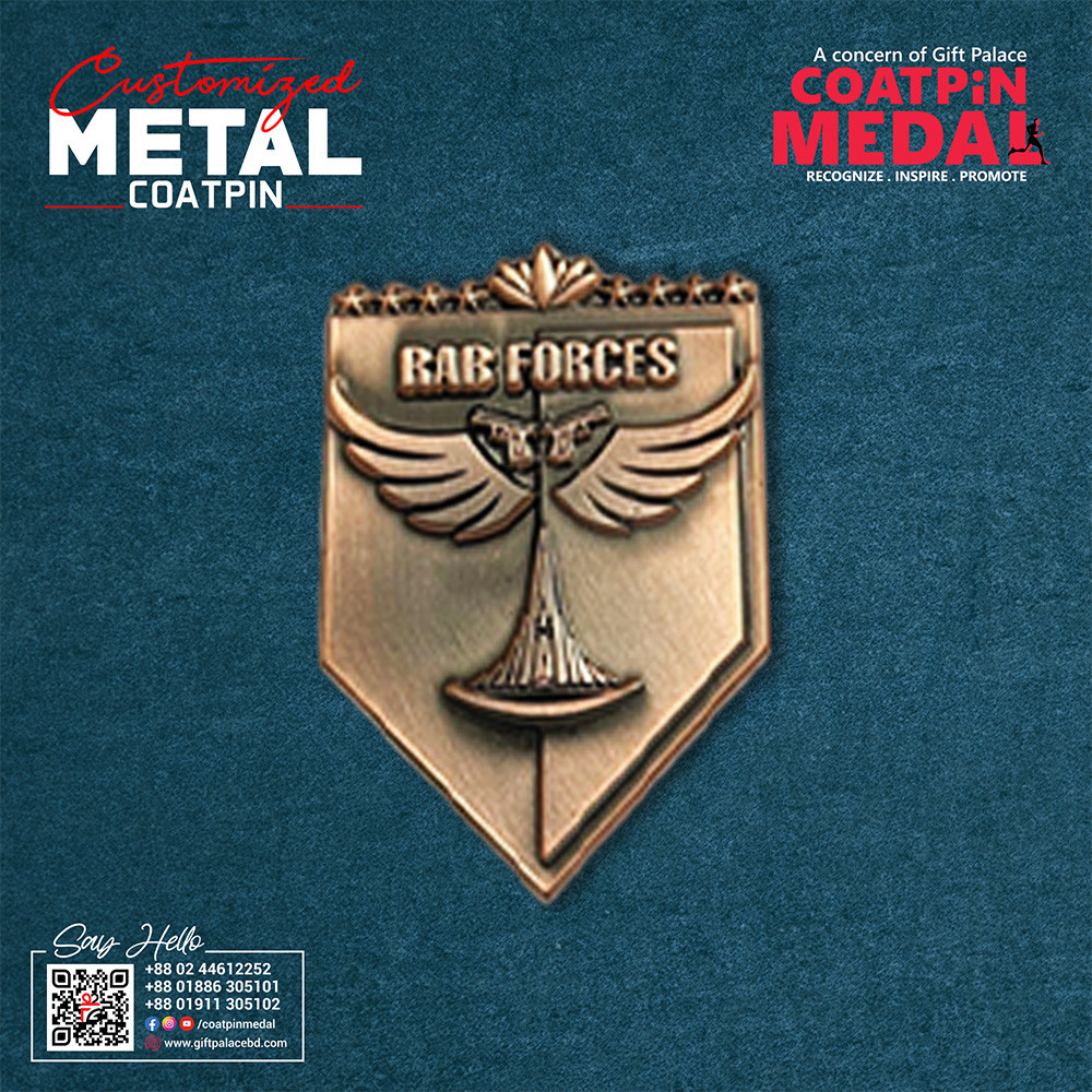 Customized Metal Coat Pin – Any Design, Color & Shape | Made in China