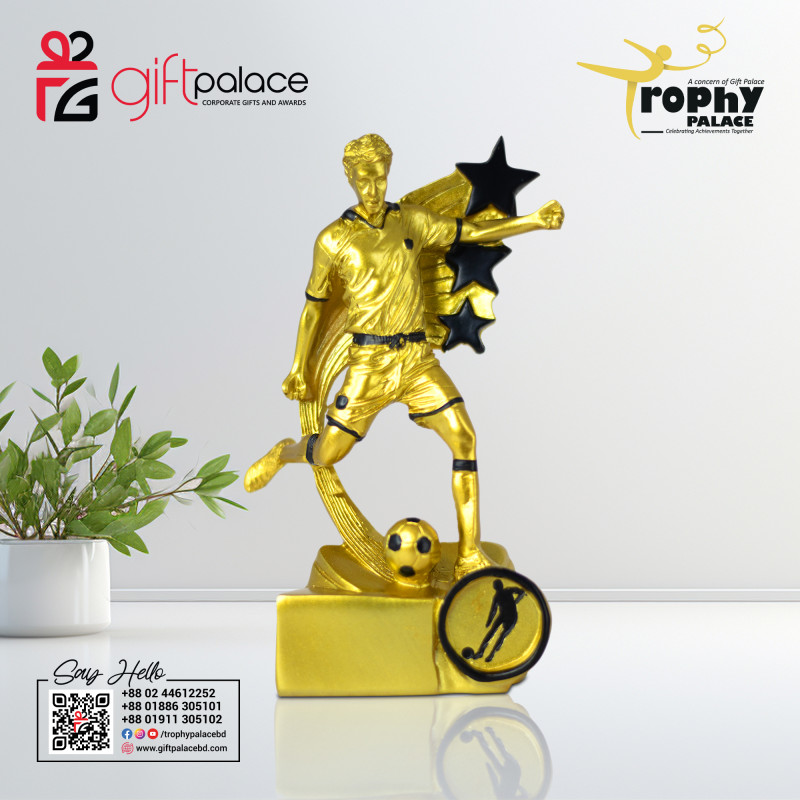 Exclusive Fiver Football Award – Elegant & Durable-5.6 inch height