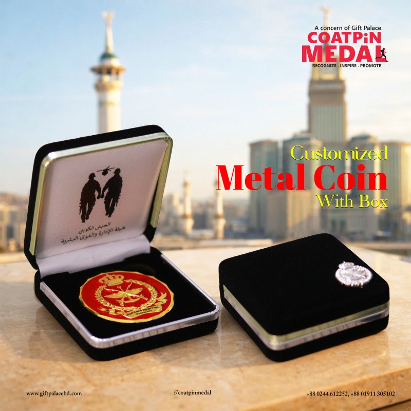 Customized Metal Coin with box