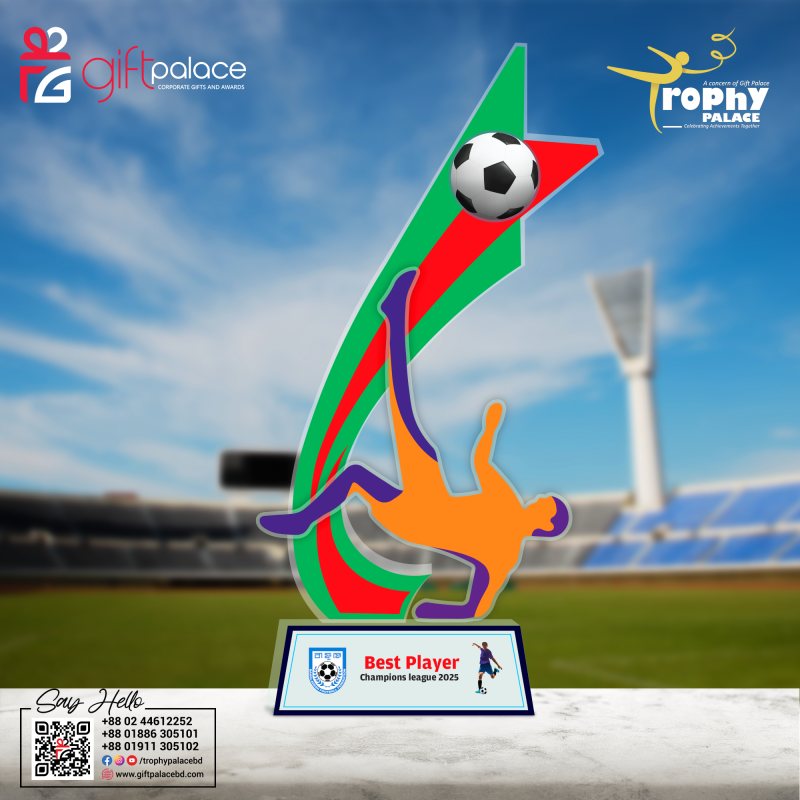 Acrylic Football award-AC-255
