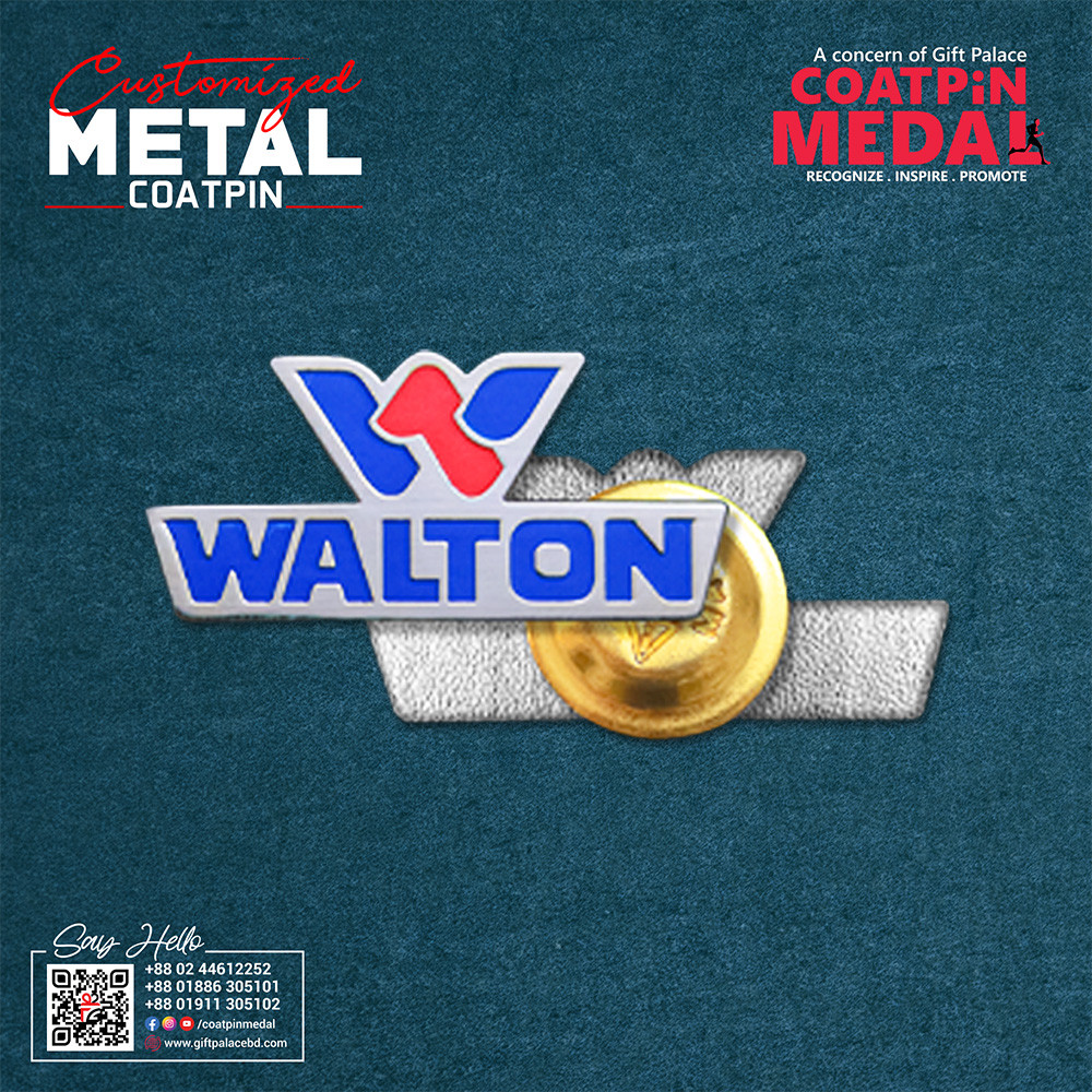 Customized Metal Coat Pin – Any Design, Color & Shape | Made in China