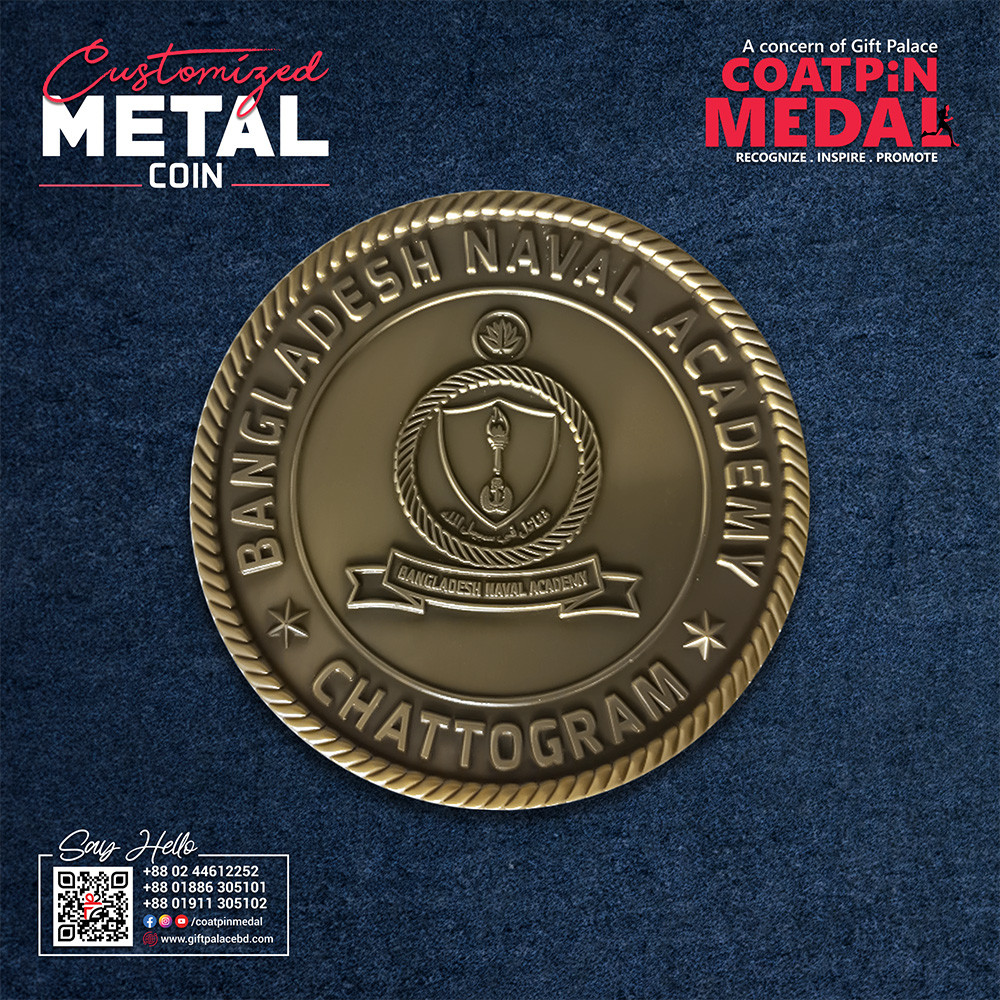 Customized Metal Coin– Any Design, Color & Shape | Made in China