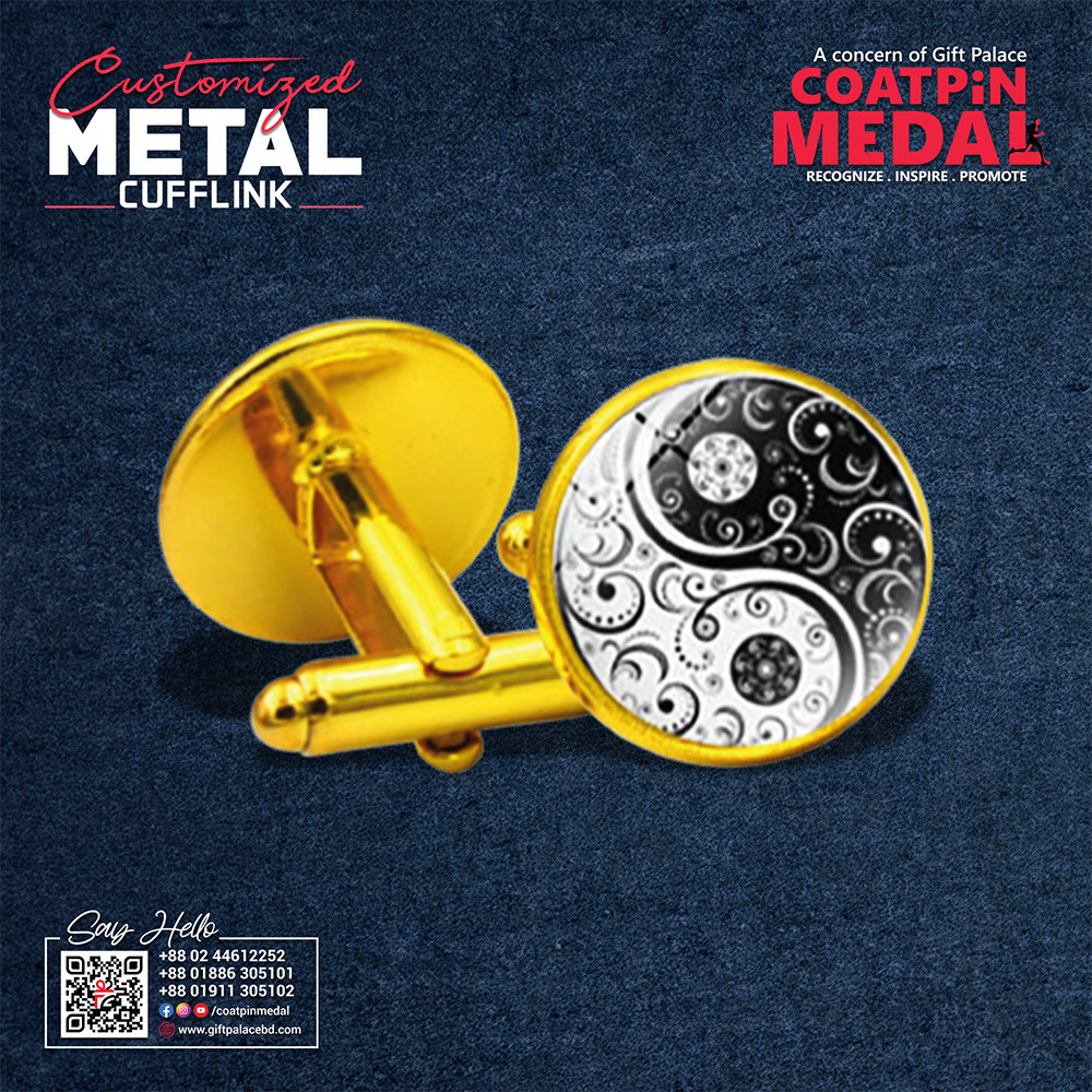 Customized Metal Cufflinks – Any Design, Color & Shape | Made in China