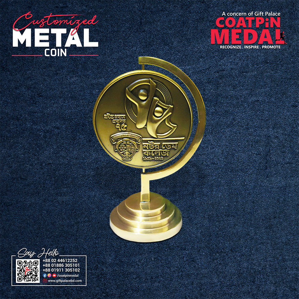 Customized Metal Coin– Any Design, Color & Shape | Made in China