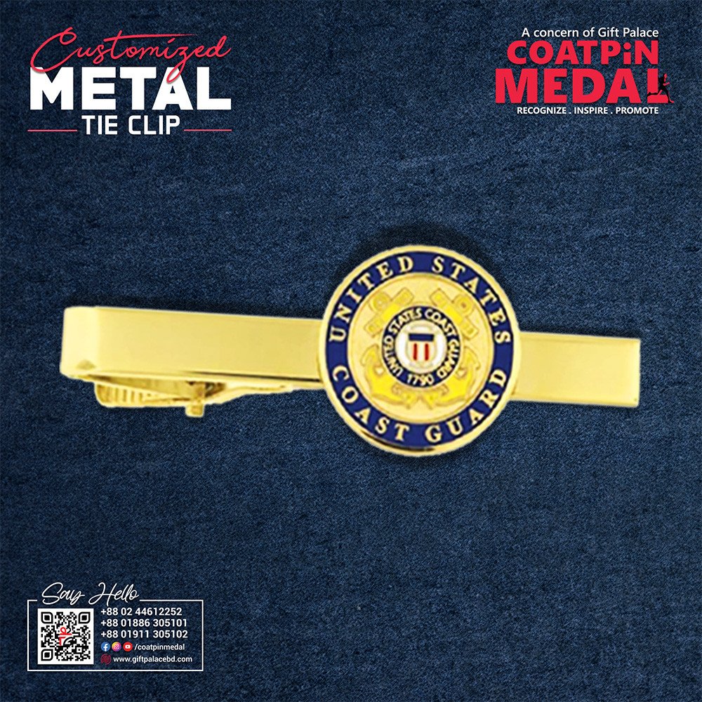 Customized Metal Tieclip– Any Design, Color & Shape | Made in China