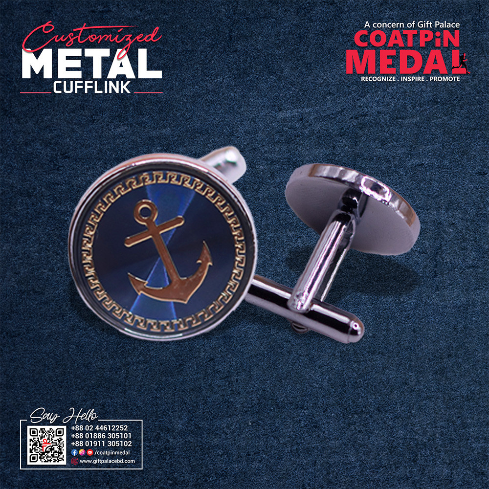 Customized Metal Cufflinks – Any Design, Color & Shape | Made in China