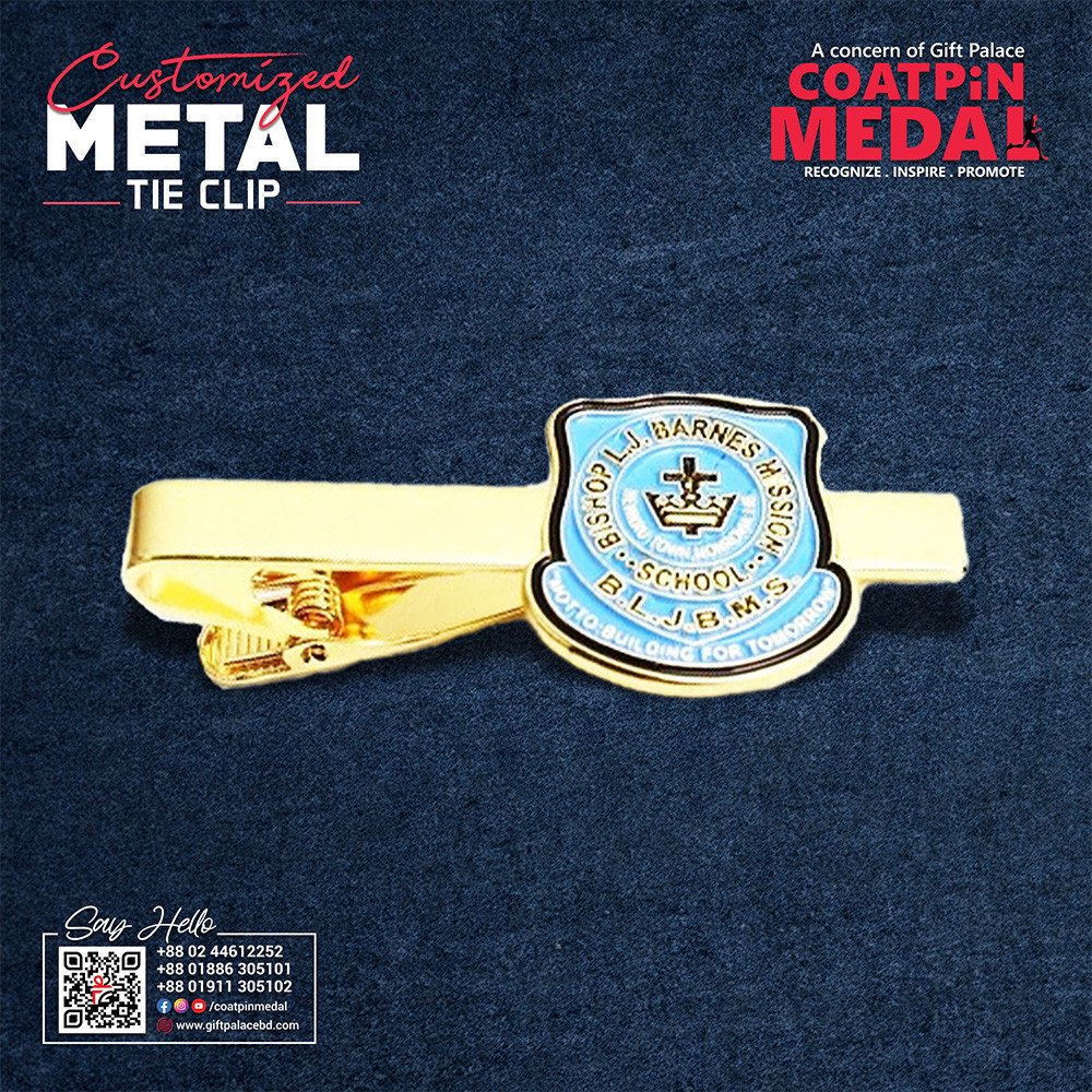Customized Metal Tieclip– Any Design, Color & Shape | Made in China