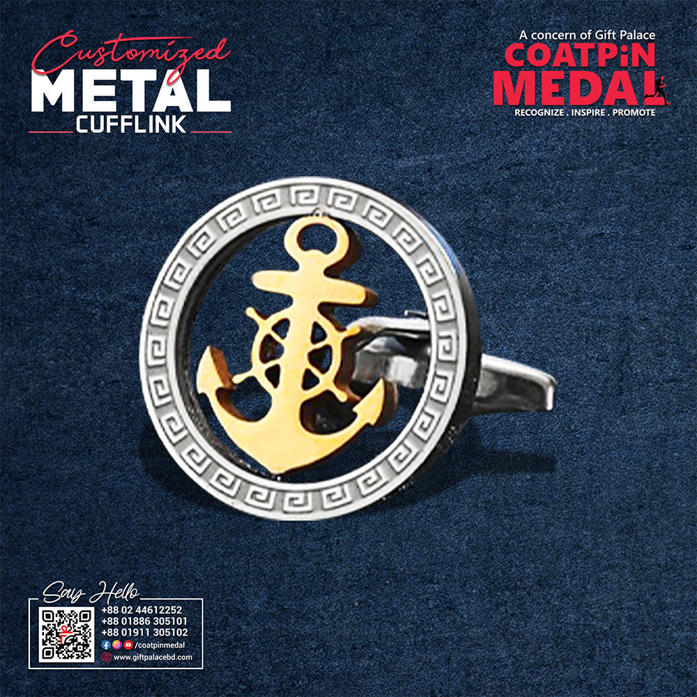 Customized Metal Cufflinks – Any Design, Color & Shape | Made in China