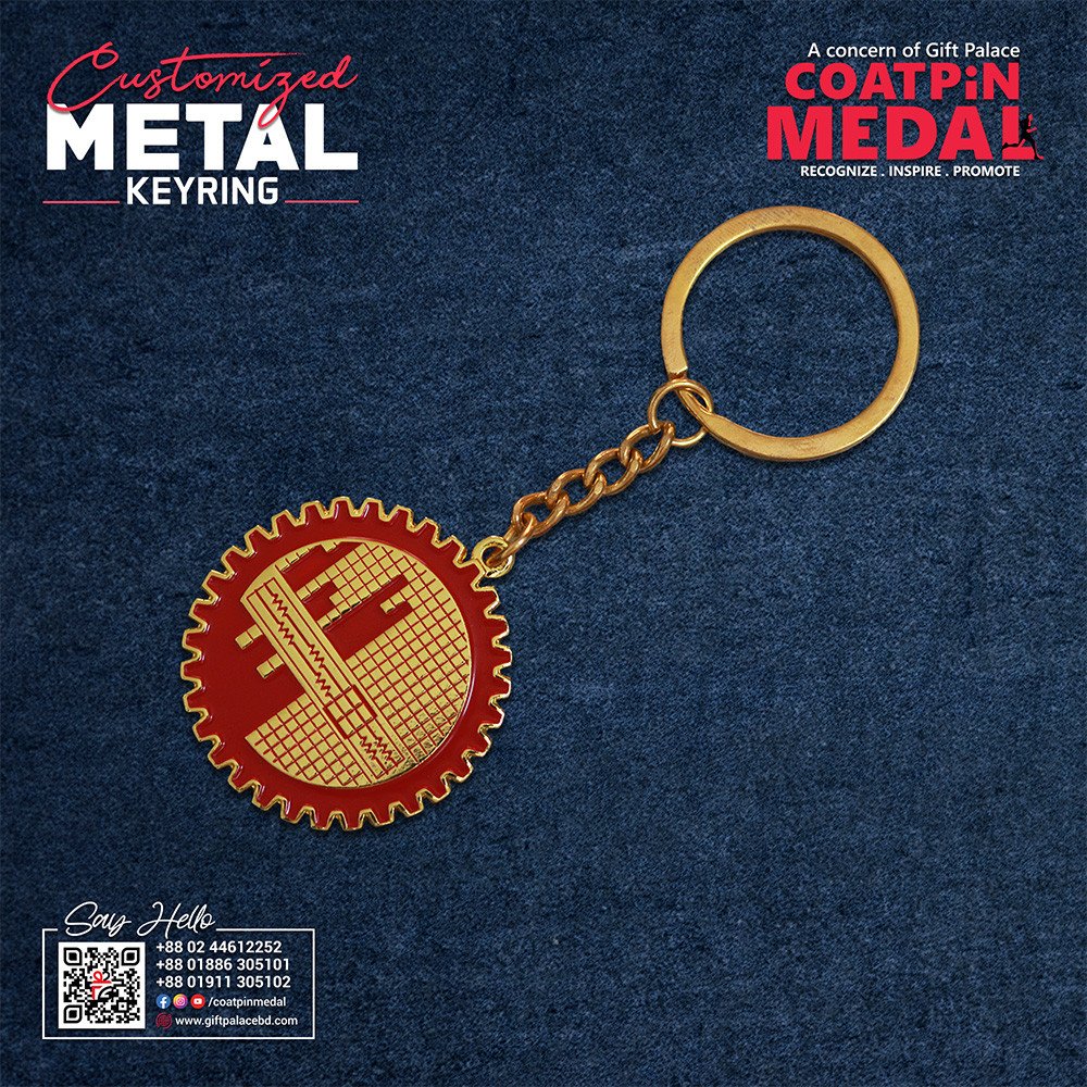 Custom Keyring for Corporate Gifts & Promotional Use