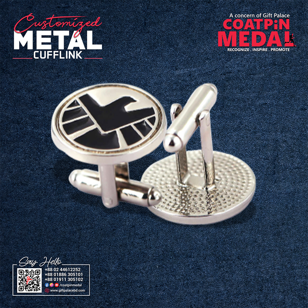 Customized Metal Cufflinks – Any Design, Color & Shape | Made in China