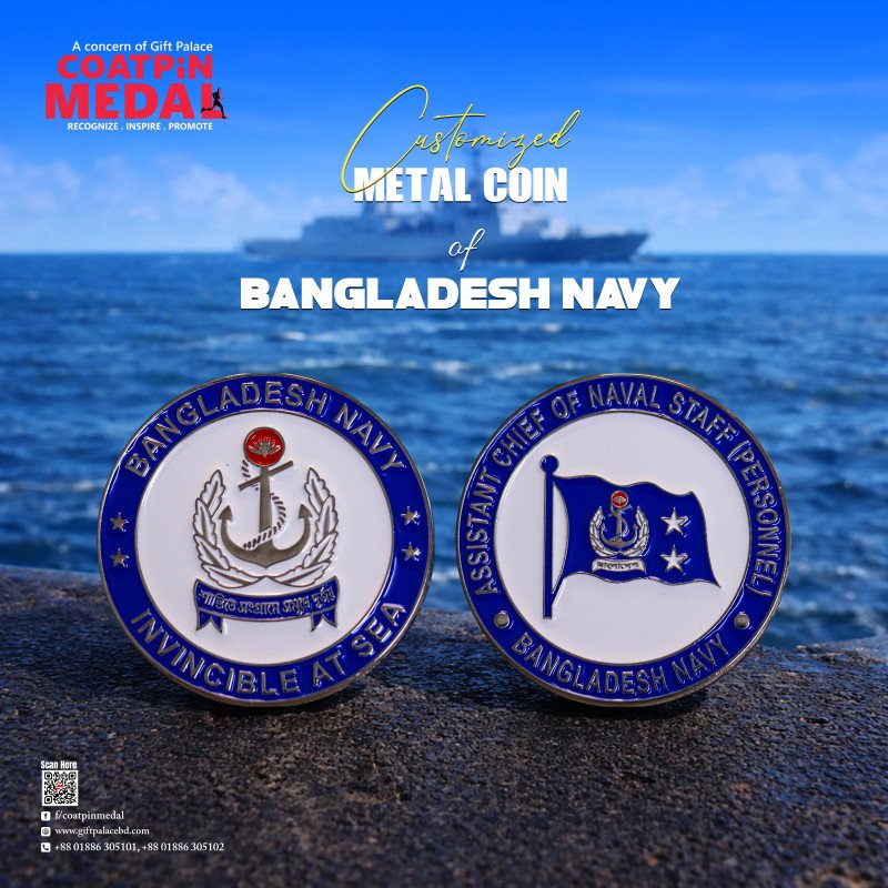 Customized Metal Coin– Any Design, Color & Shape | Made in China