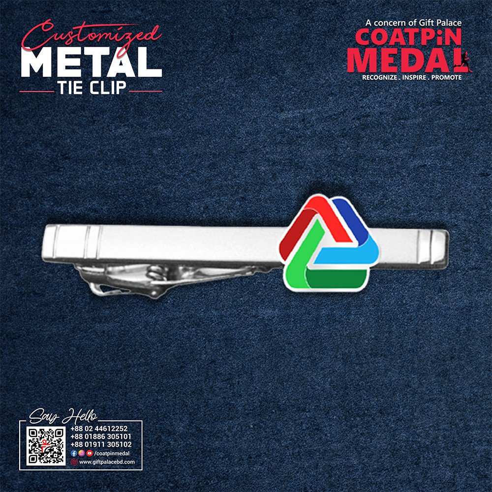 Customized Metal Tieclip– Any Design, Color & Shape | Made in China