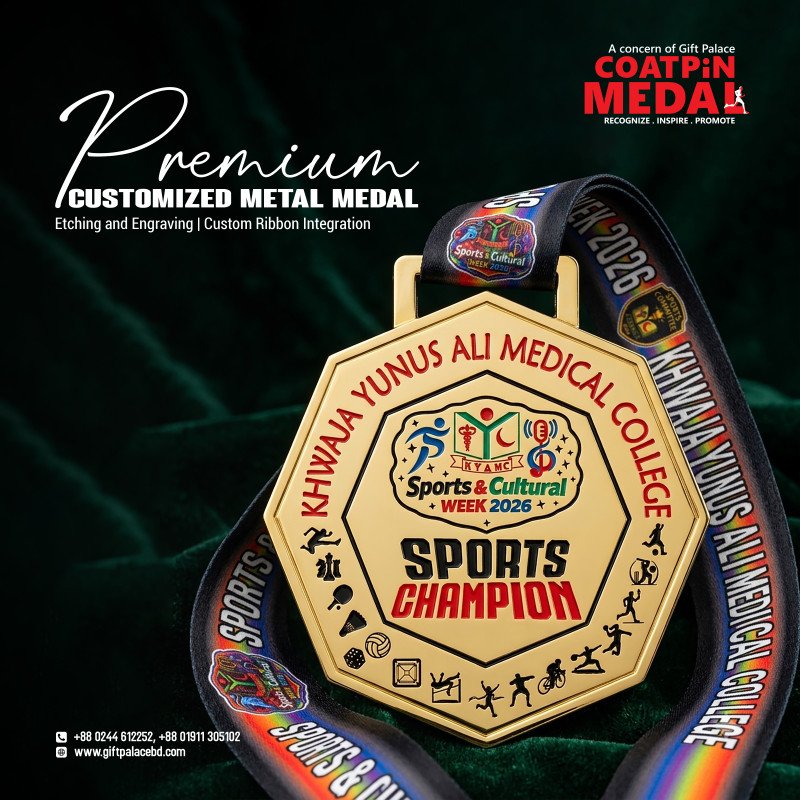 Premium Metal Medal – Imported from China