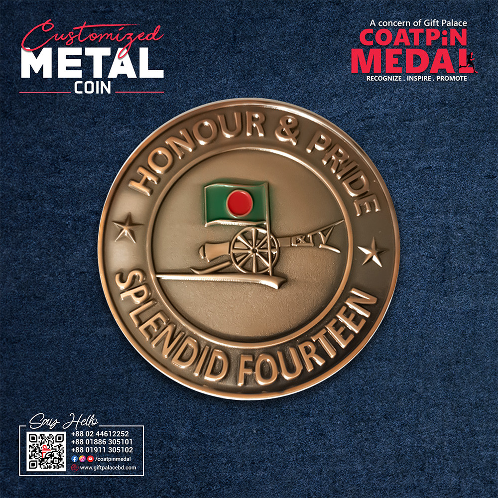 Customized Metal Coin– Any Design, Color & Shape | Made in China