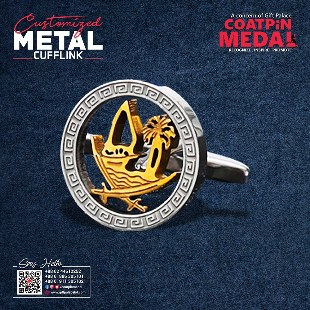 Customized Metal Cufflinks – Any Design, Color & Shape | Made in China