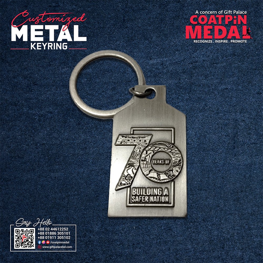 Custom Keyring for Corporate Gifts & Promotional Use