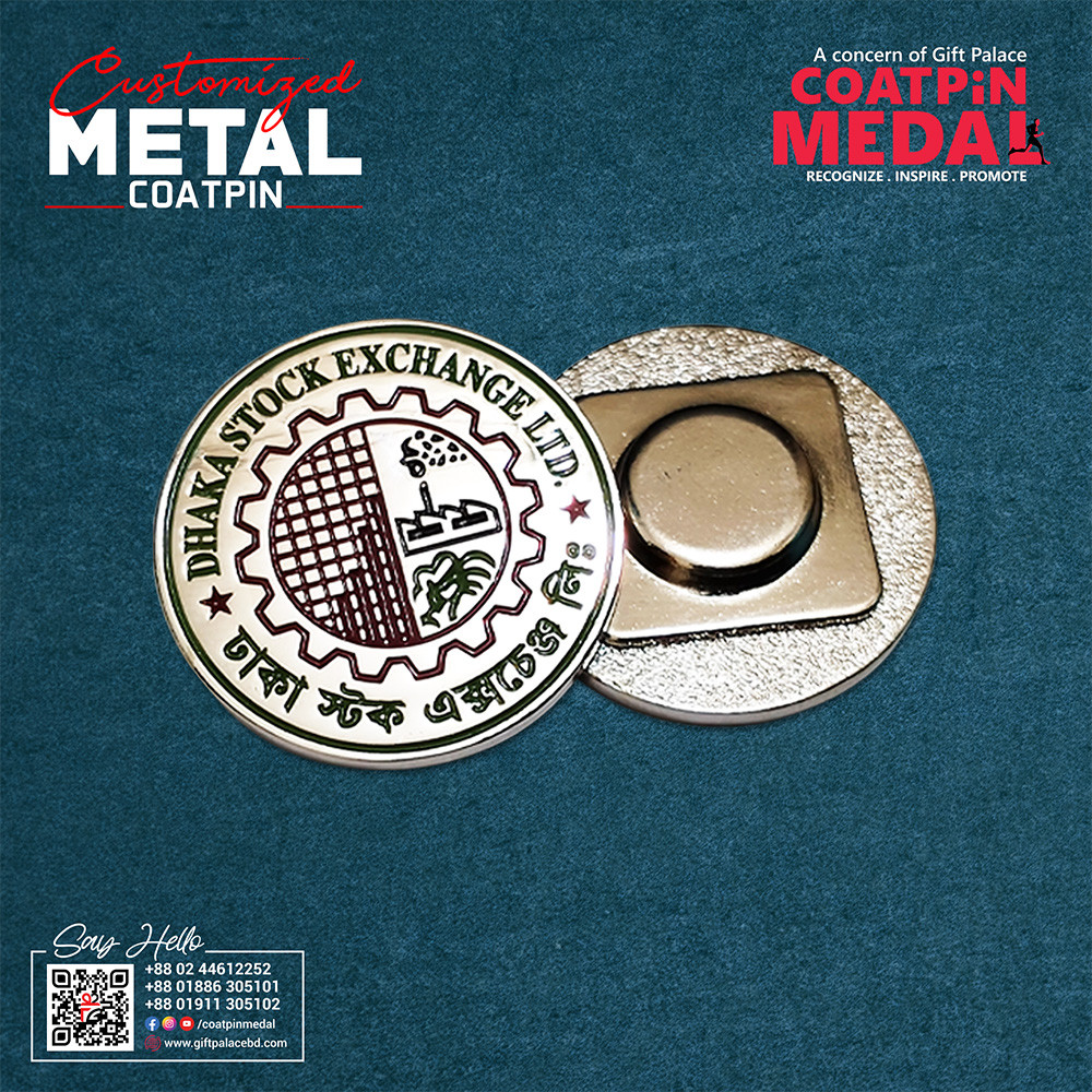 Customized Metal Coat Pin – Any Design, Color & Shape | Made in China