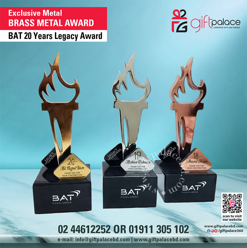 BAT 20 Years Legacy Award.