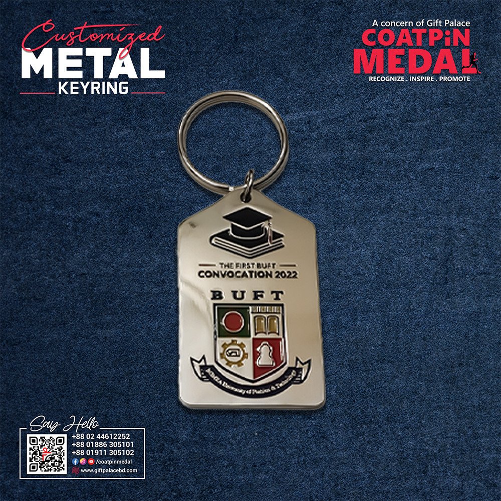Custom Keyring for Corporate Gifts & Promotional Use